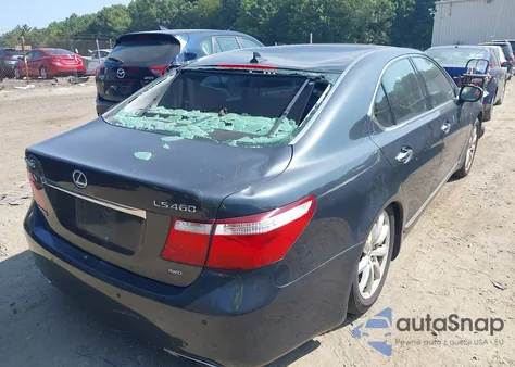 2009 Lexus Ls 460 из США, поврежденный, VIN JTHCL46F095002112